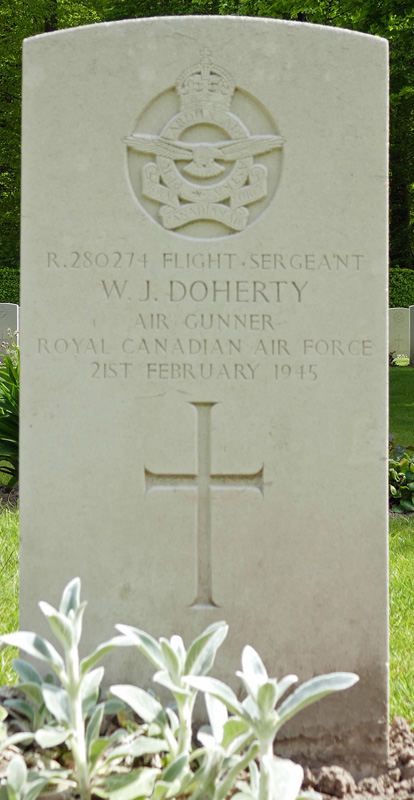 F/Sgt William Joseph Doherty<br/><br /><br />died February 21st, 1945